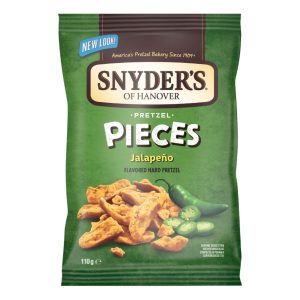 Snyders Pretzel Pieces Jalapeno - 110 g