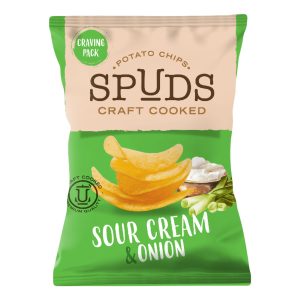 Spuds Craft Cooked Sour Cream & Onion - 145 g