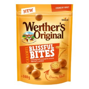 Werthers Original Caramel Blissful Bites Crunchy Malt - 140 g