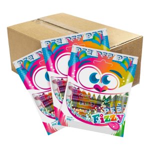 PEZ Fizzy Rolls Bag Storpack - 12 x 60 g