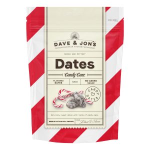 Dave & Jons Dadlar Candy Cane - 125 g