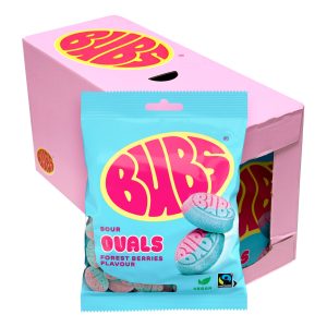 BUBS Forest Berries Ovals Storpack - 12 x 90 g