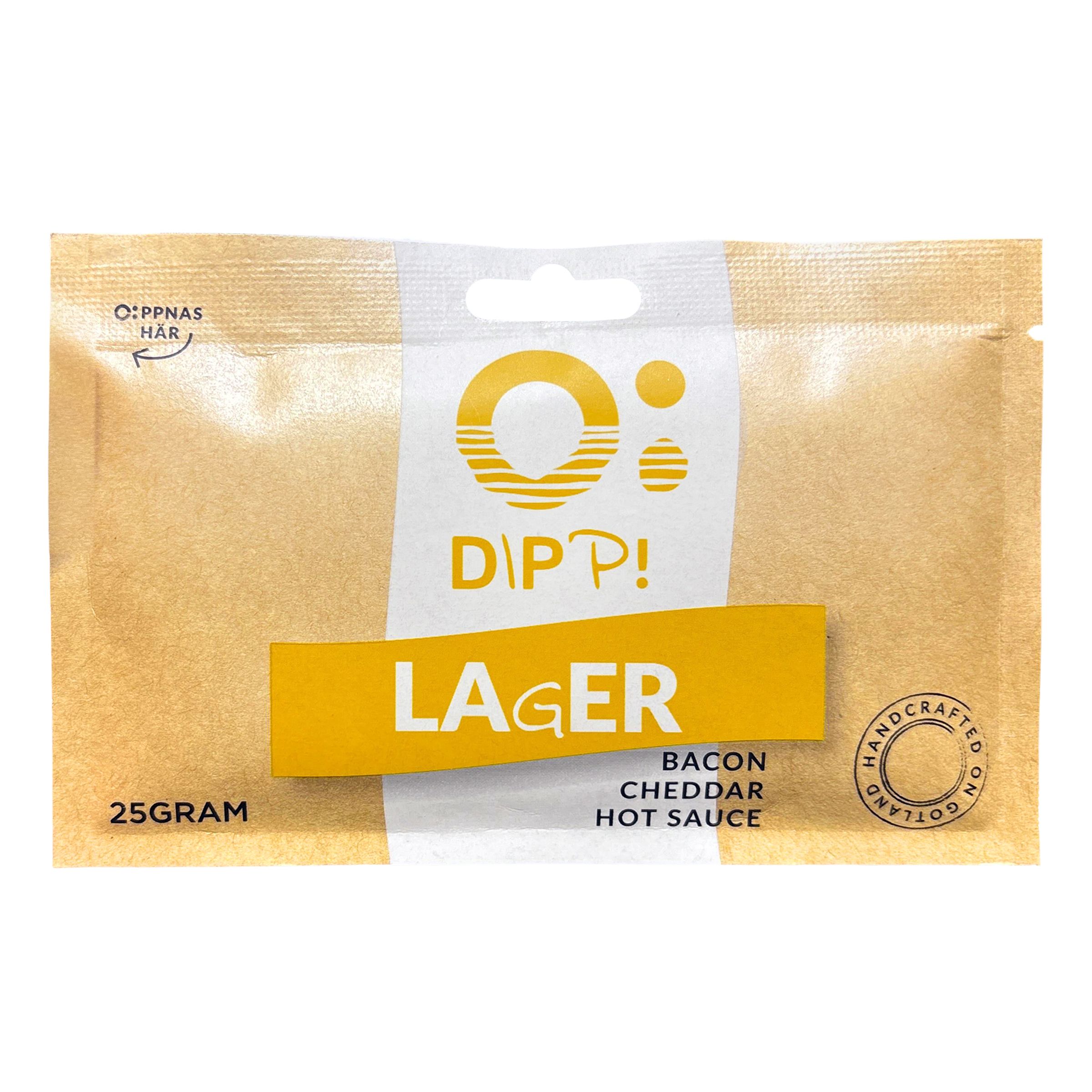 Ö-Chips Dippmix Lager Bacon Cheddar Hot Sauce - 25 g