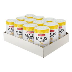 Friggs Majskakor Ost Storpack - 12 x 125 g