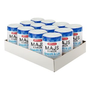Friggs Majskakor Gräddfil & Lök Storpack - 12 x 125 g