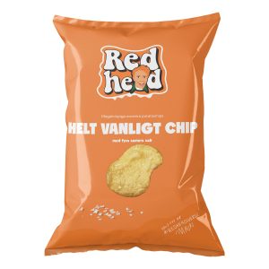 Redhead Chips Helt Vanligt Chip - 150 g
