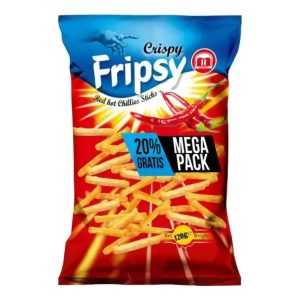 Fripsy Crispy Sticks Red Hot Chilli - 120 g