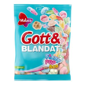 Gott & Blandat Fizzy Påse - 130 g