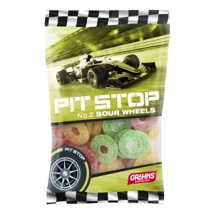 Pit Stop Sour Wheels - 100 g