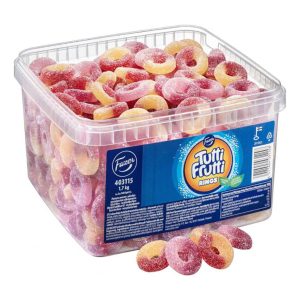 Fazer Tutti Frutti Ringar Storpack - 1,7 kg