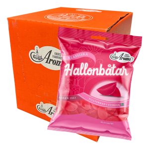 Aroma Hallonbåtar i Påse Storpack - 20 x 80 g