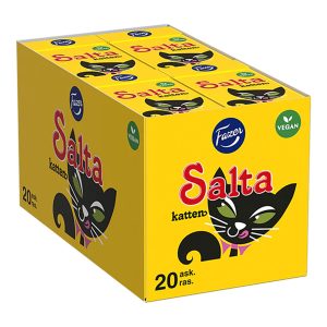 Fazer Salta Katten Tablettask Storpack - 20 x 38 g
