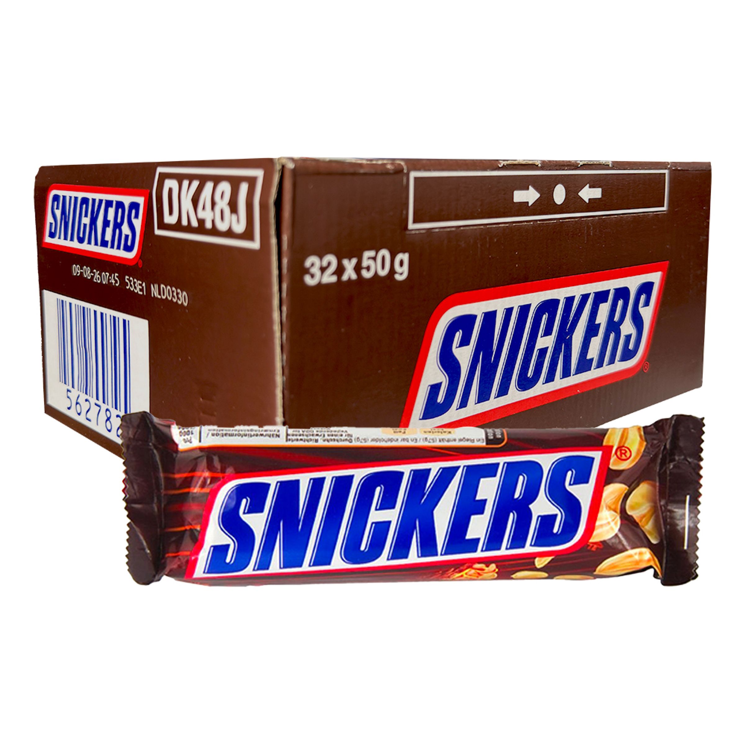 Snickers Chokladbit Storpack - 32 x 50 g