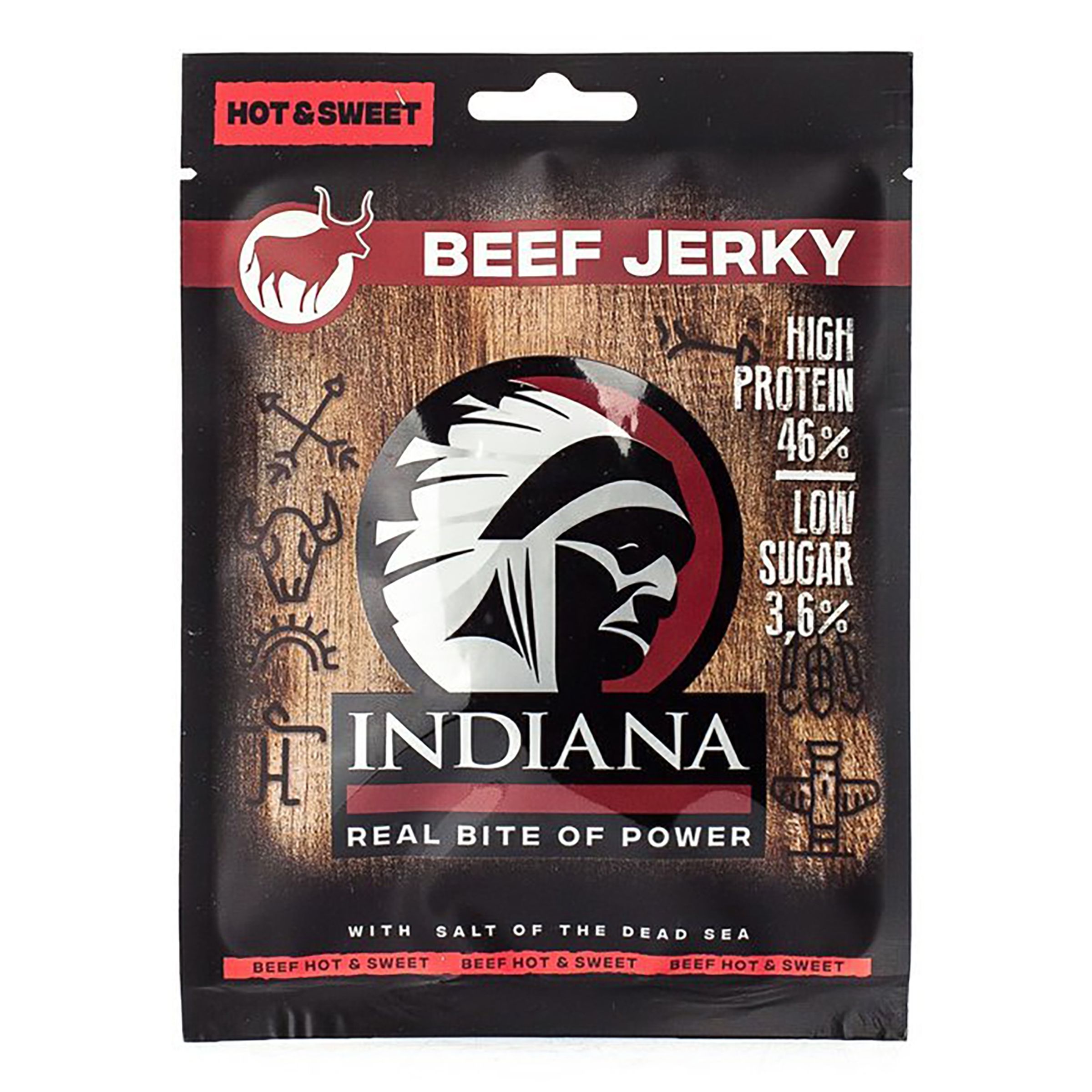 Indiana Beef Jerky Hot and Sweet - 25 g