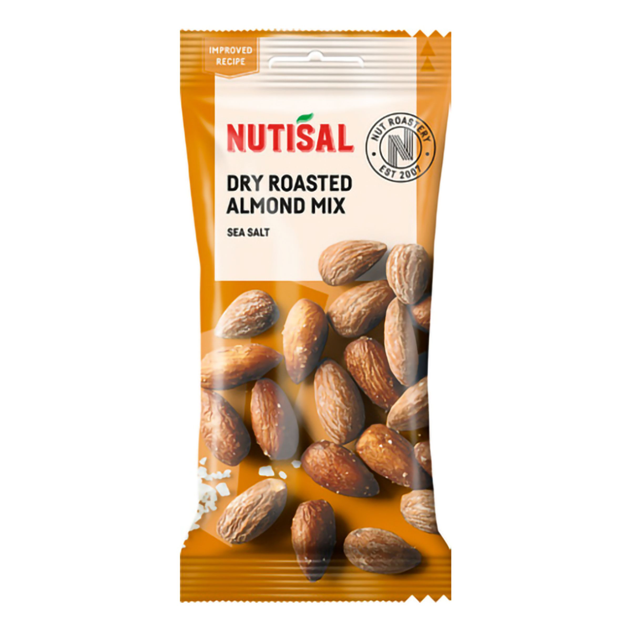 Nutisal Rostade Mandlar i Påse - 60 g