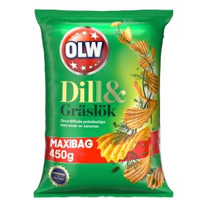 OLW Maxibag Dill & Gräslök - 450 g