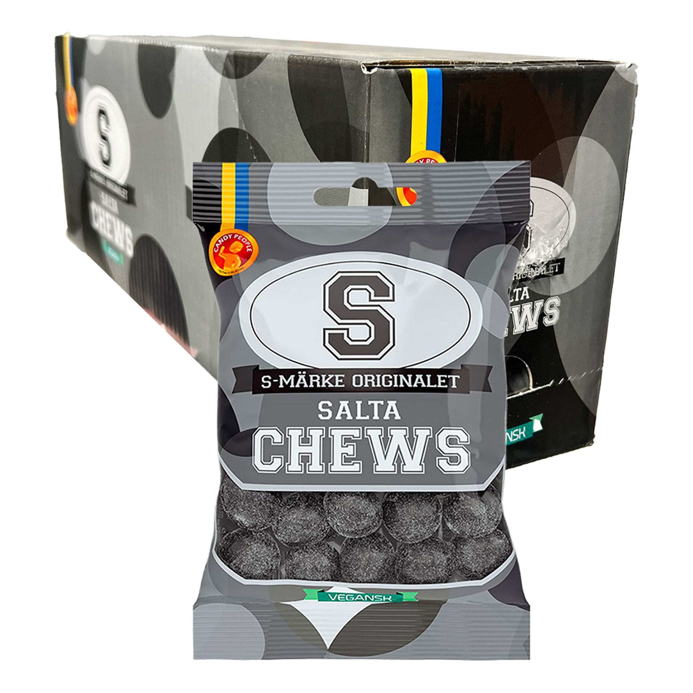 S-Märke Salta Chews Storpack - 18 x 70 g