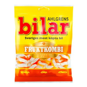 Ahlgrens Bilar Fruktkombi - 125 g