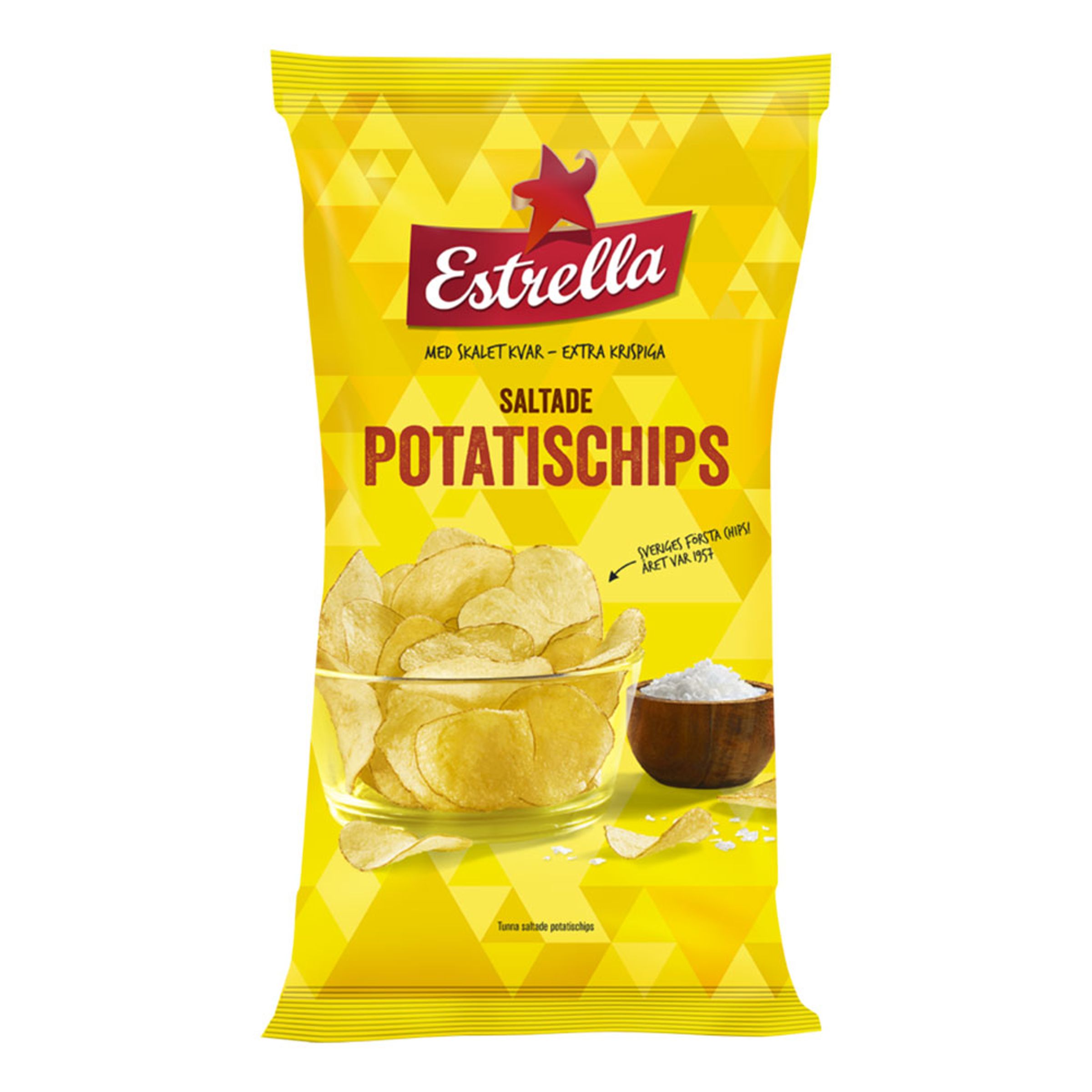 Estrella Saltade Potatischips - 175 g