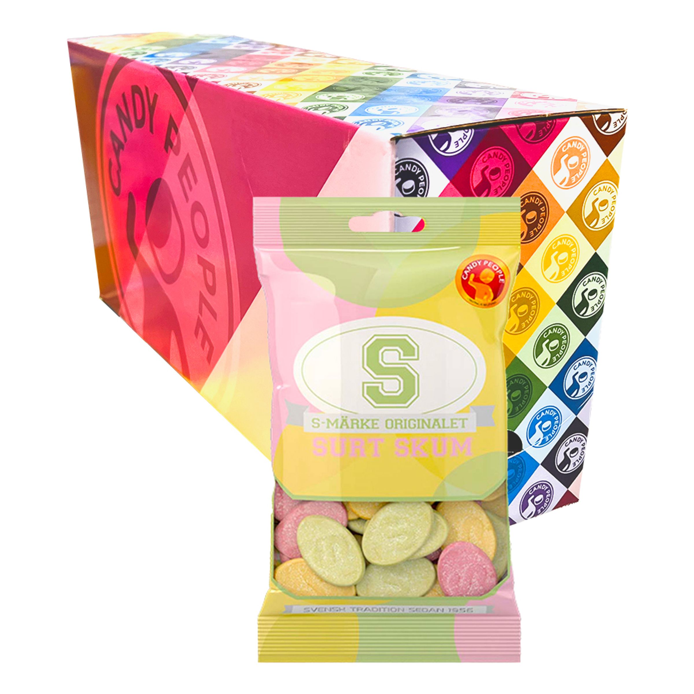 S-Märken Surt Skum Storpack - 14 x 70 g