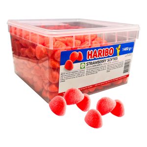 Haribo Kometer Jordgubb Storpack - 1,4 kg