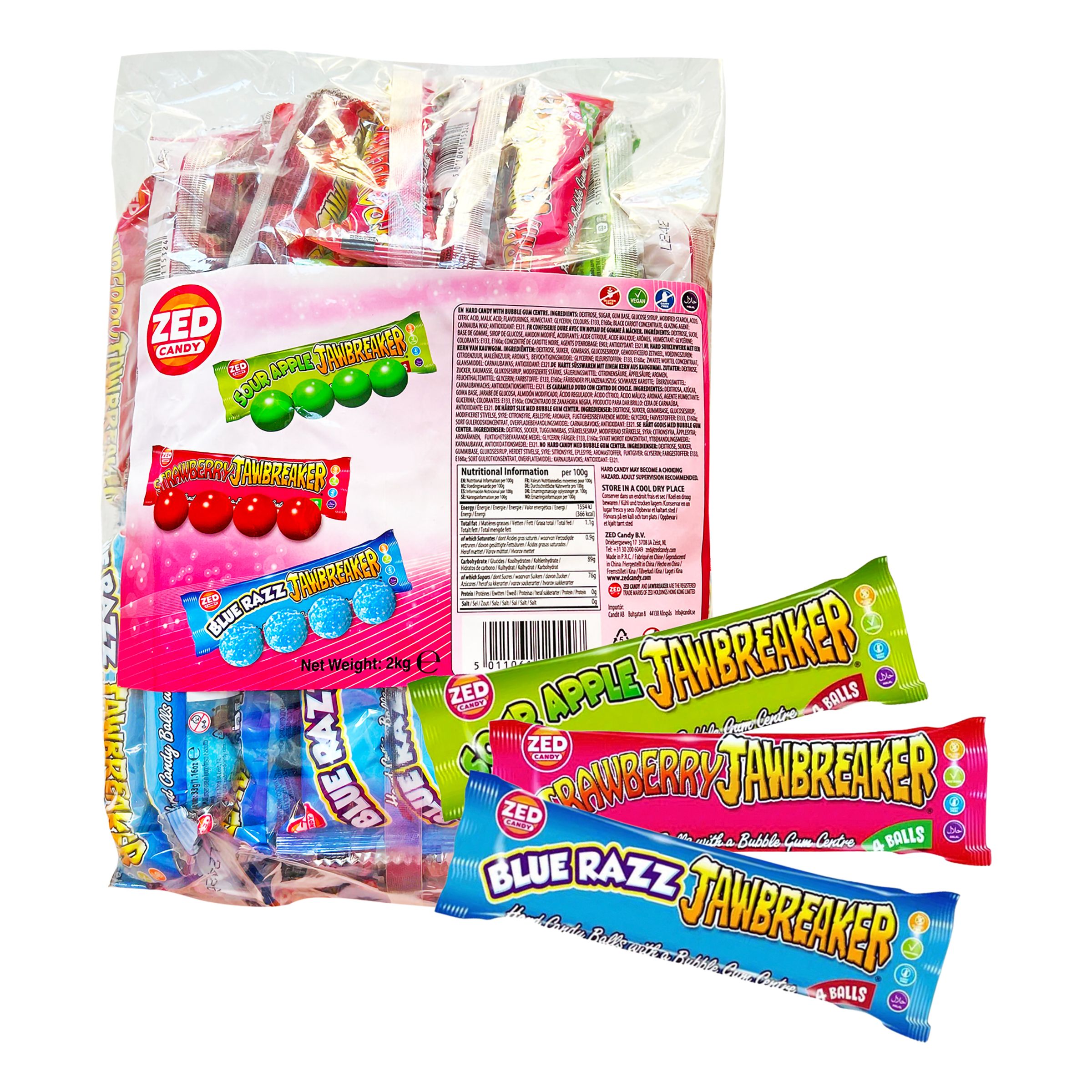 Jawbreaker Mix Storpack - 2 kg