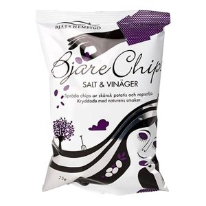 Bjäre Chips Salt och Vinäger - 200 g