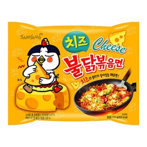 Samyang Hot Chicken Cheese Ramen Noodles - 150 g