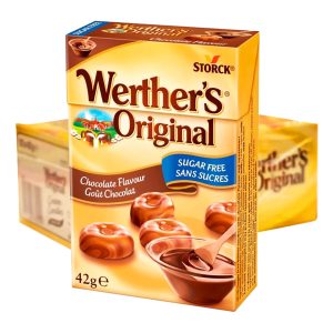 Werthers Choco Sockerfri Storpack - 12 x 42 g