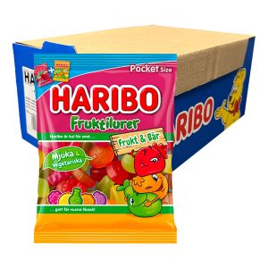 Haribo Fruktilurer Frukt & Bär Storpack - 24 x 80 g