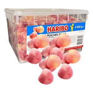 Haribo Persikor/Peaches i Storpack - 2,4 kg