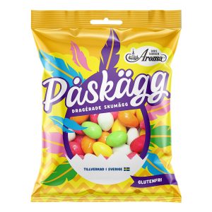 Dragerade Skumägg Godispåse - 130 g