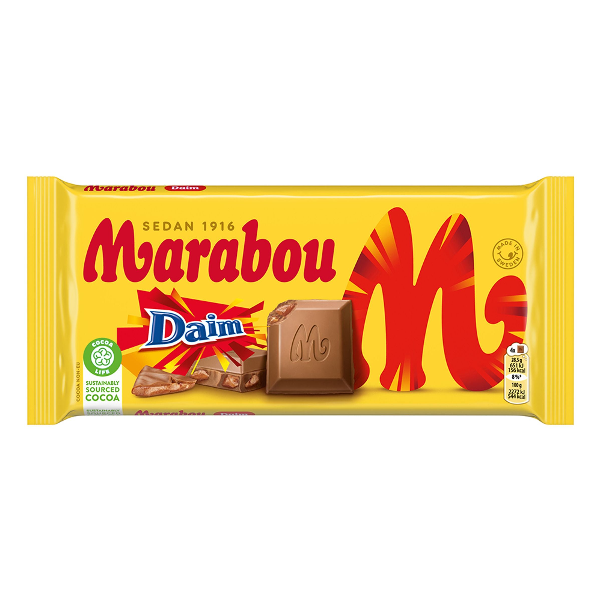 Marabou Daim Chokladkaka - 90 g