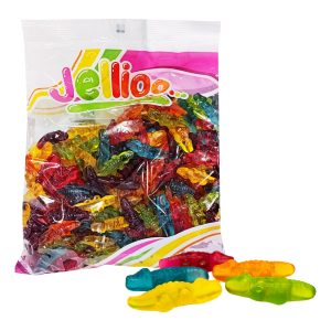 Jellioo Gelékrokodiler Storpack - 1 kg