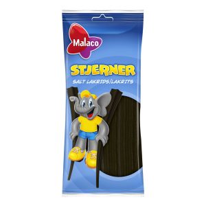 Malaco Stjerner Lakrits - 92 g