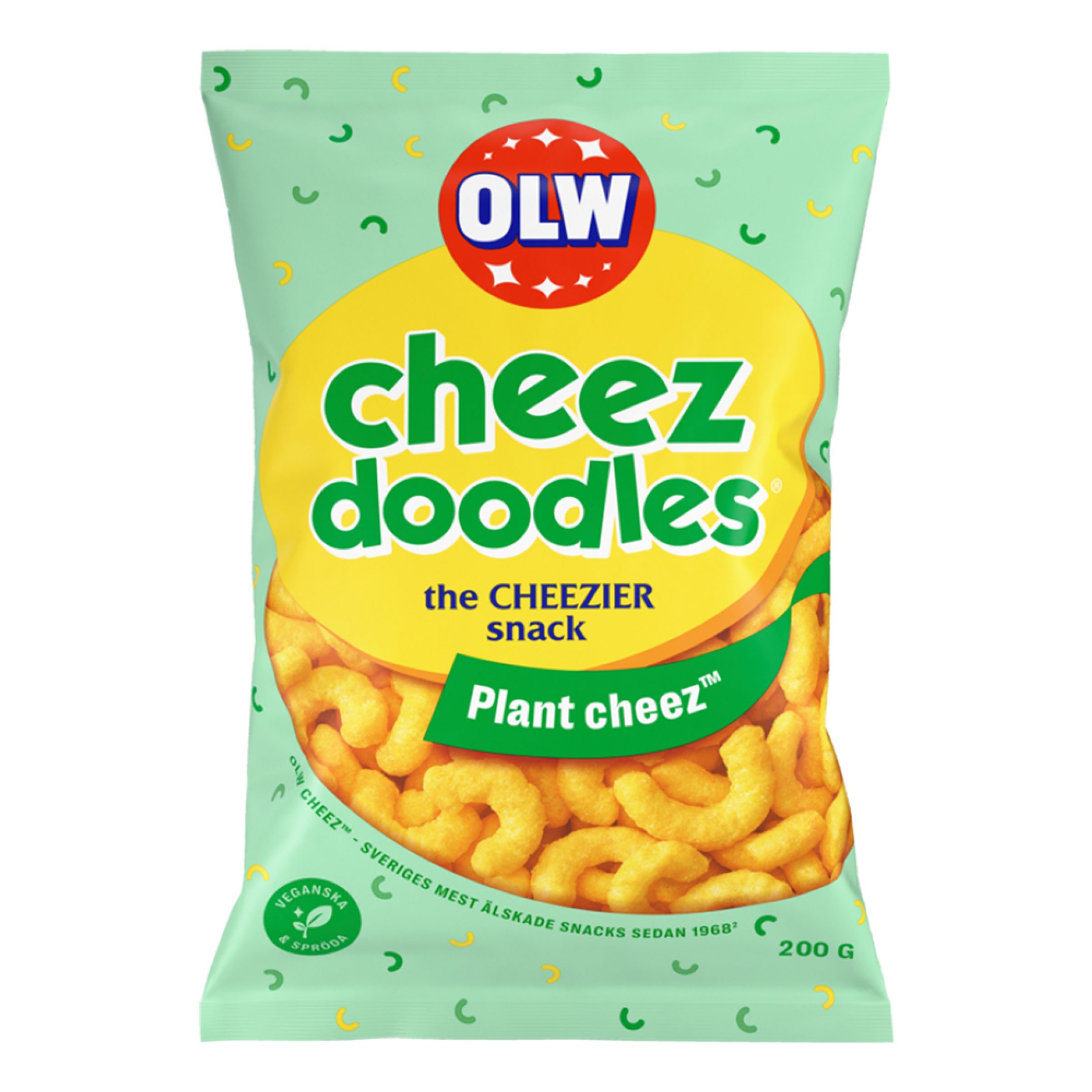 OLW Cheez Doodles Plant Cheez - 200 g