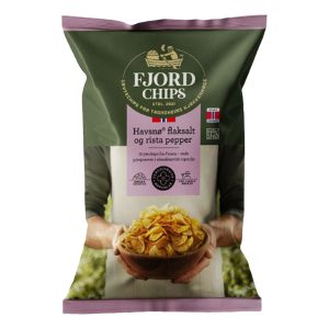 Fjordchips Havsnø & Rista Pepper - 150 g